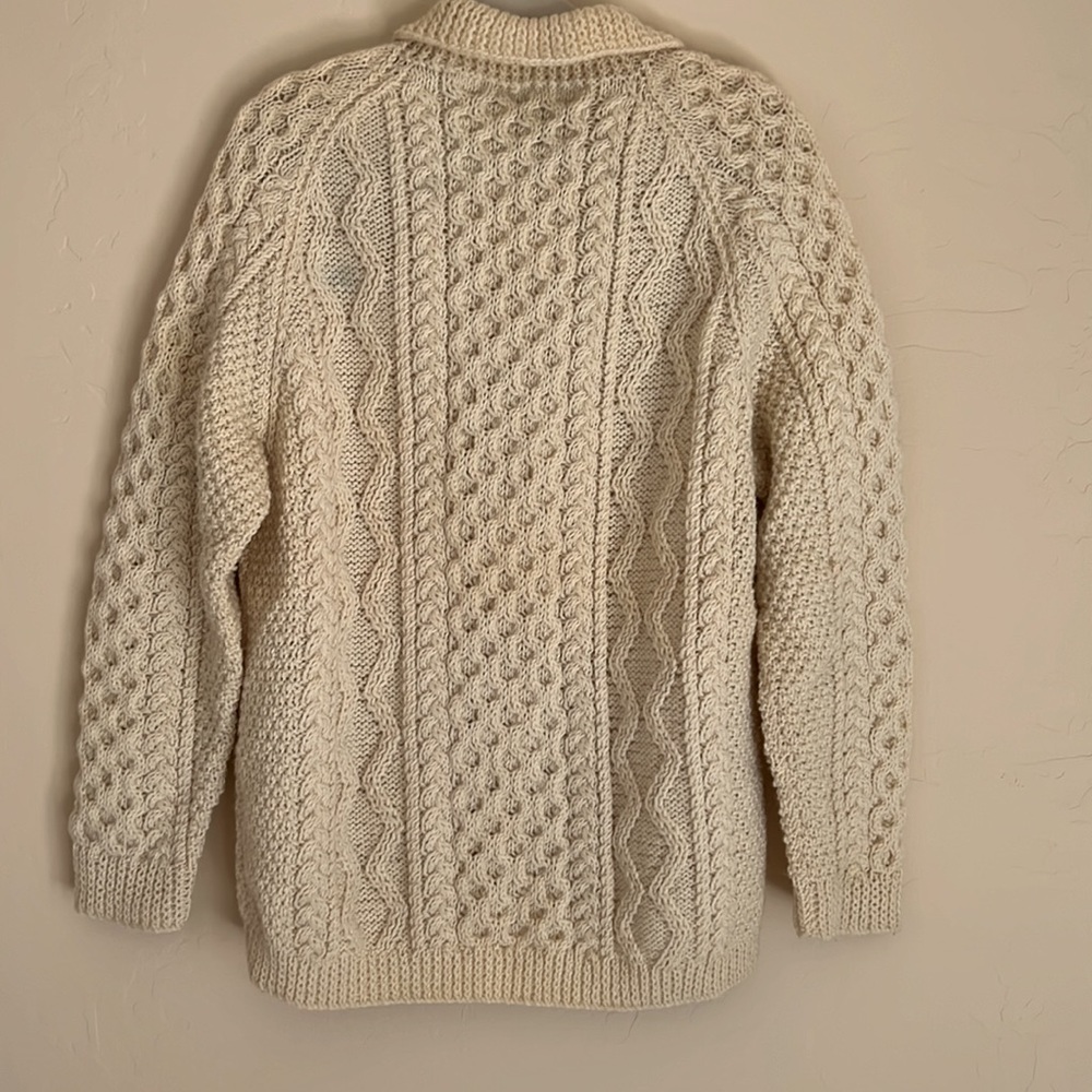 Blarney Wooden Mills Chunky Cardigan - Picture 2 of 8